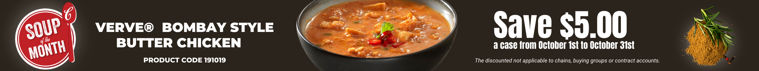 Campbells Soup of the Month Bombay Butter Chicken